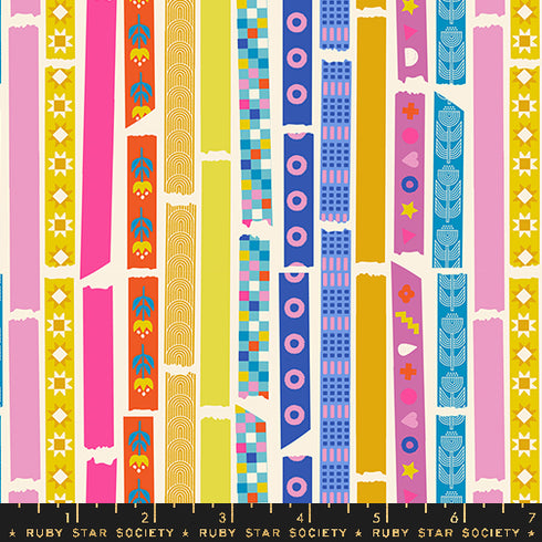 Washi Plus Yay It's Tape in Natural RS1100 11 - Ruby Star Society Sold by the Half
